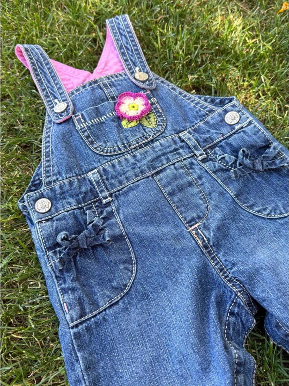 OshKosh-Genuine Baby Overalls 3m